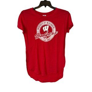 Rivalry Threads University Of Wisconsin T Shirt Womens Small Badgers Short Sleev